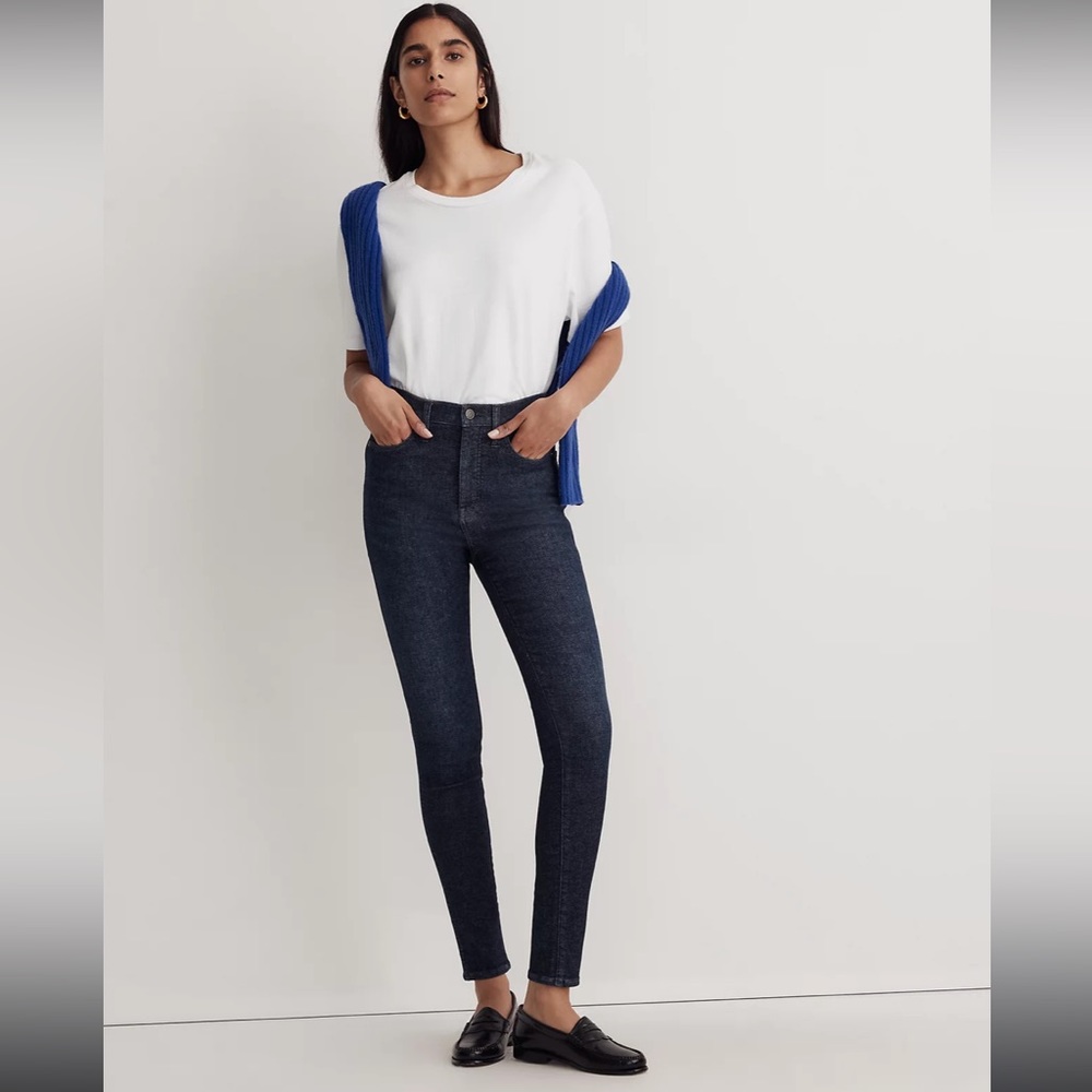 Madewell 10” high-rise skinny jeans
